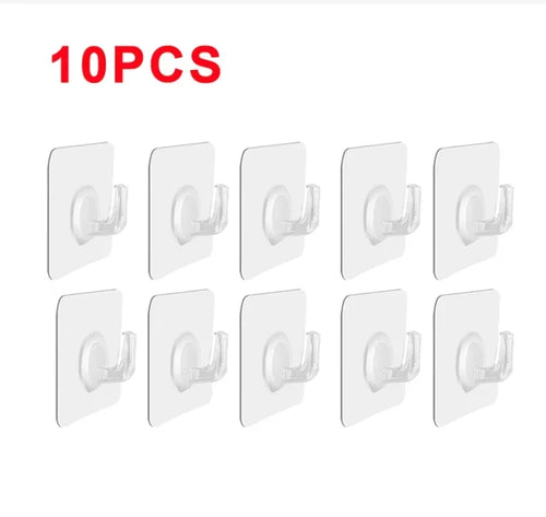 Adhesive Utility Wall Hooks
