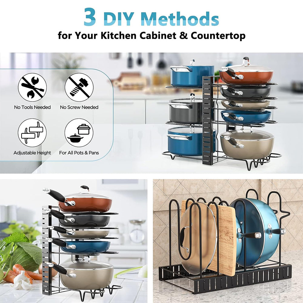 Pot Organizer Rack