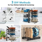 Pot Organizer Rack