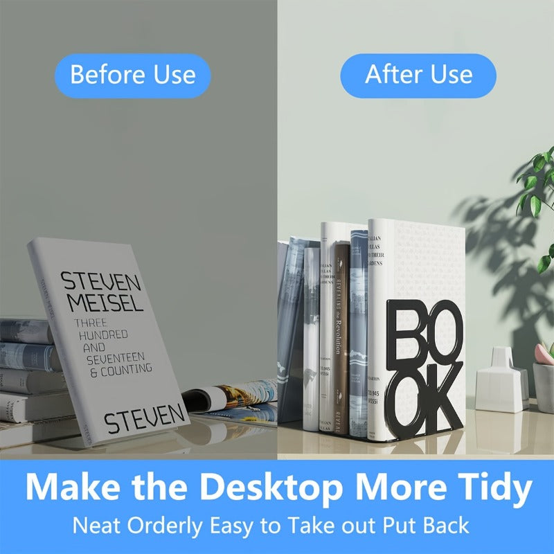 Metal Bookends