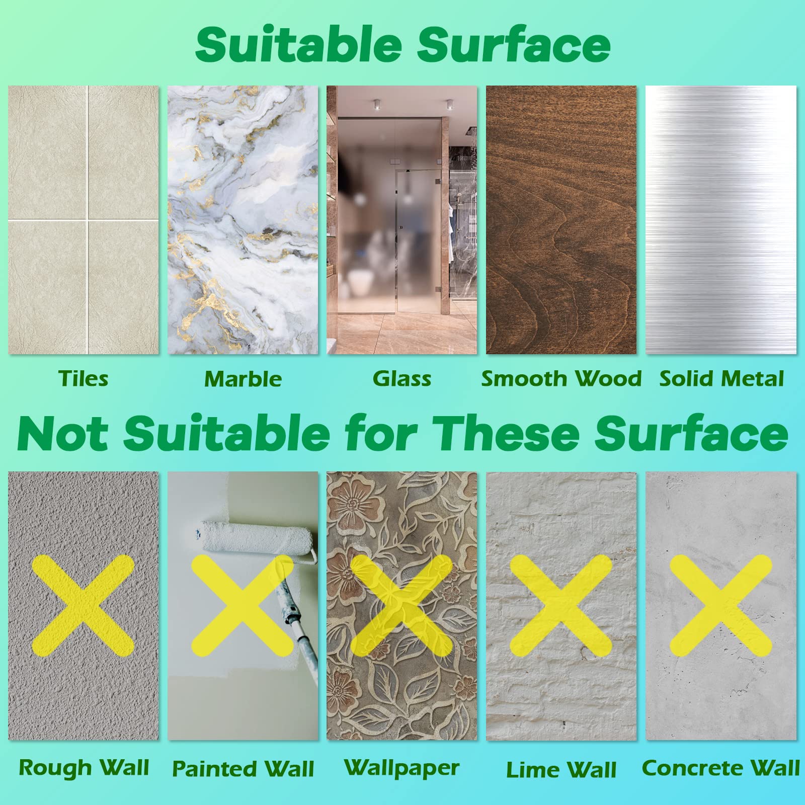 Adhesive Utility Wall Hooks