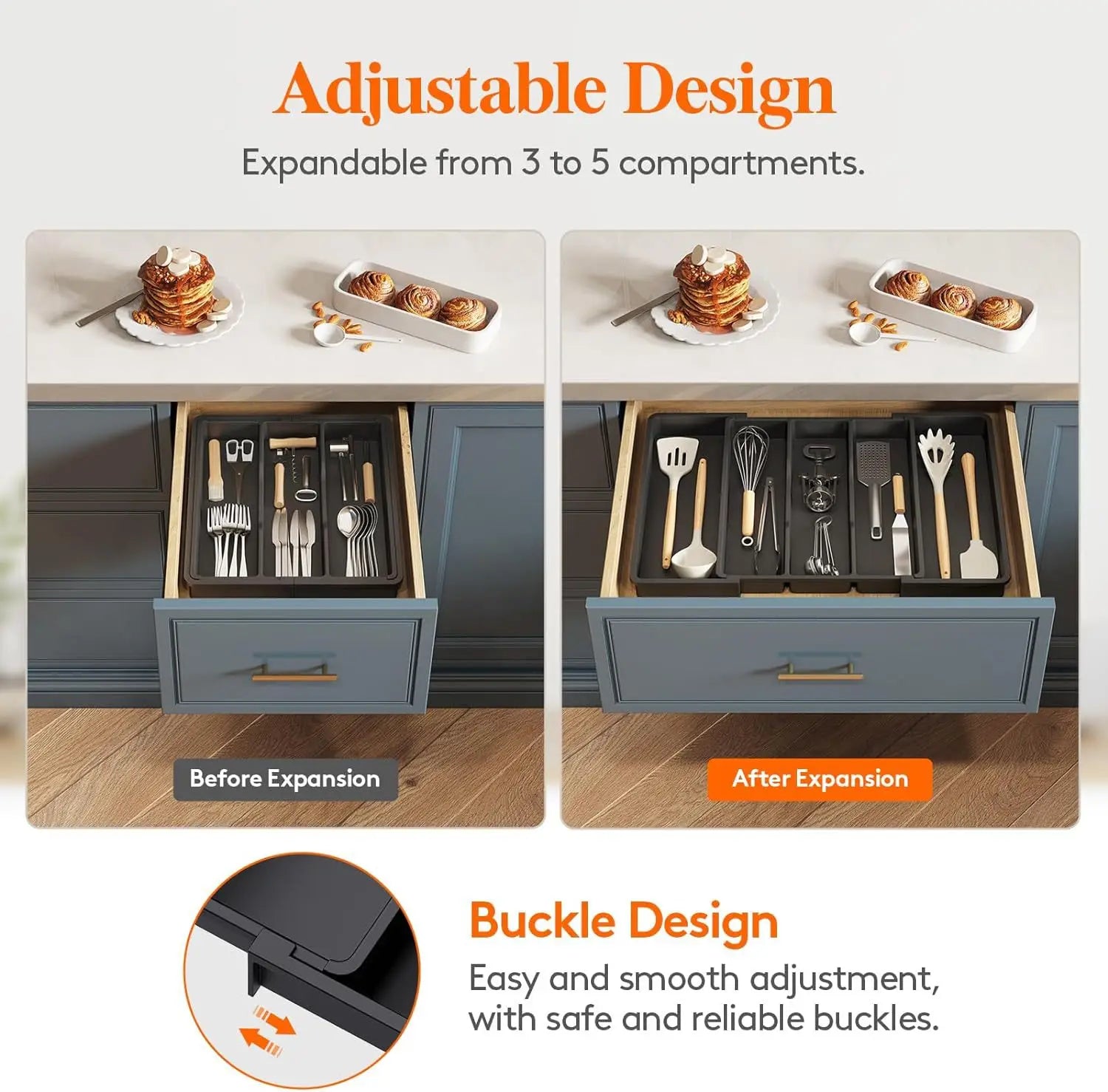 Cutlery Drawer Organizer